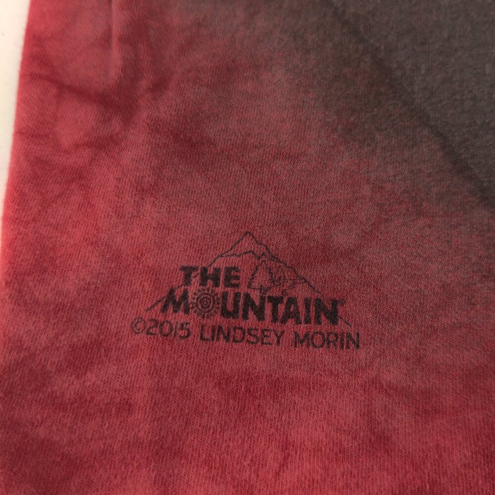 The Mountain Donald Trump Shirt Adult Men XS Red Tie Dye Cat Short Sleeve‎ 2015 - Picture 7 of 9
